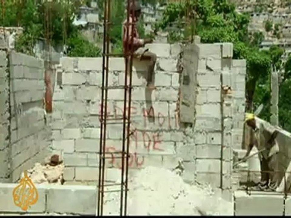 Haitians protest against plan to demolish homes