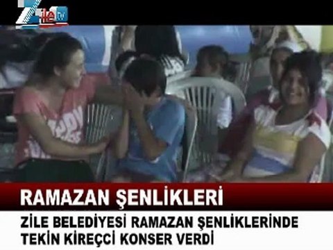Zile ramazan şenlikleri tekin kireçci konseri 2012