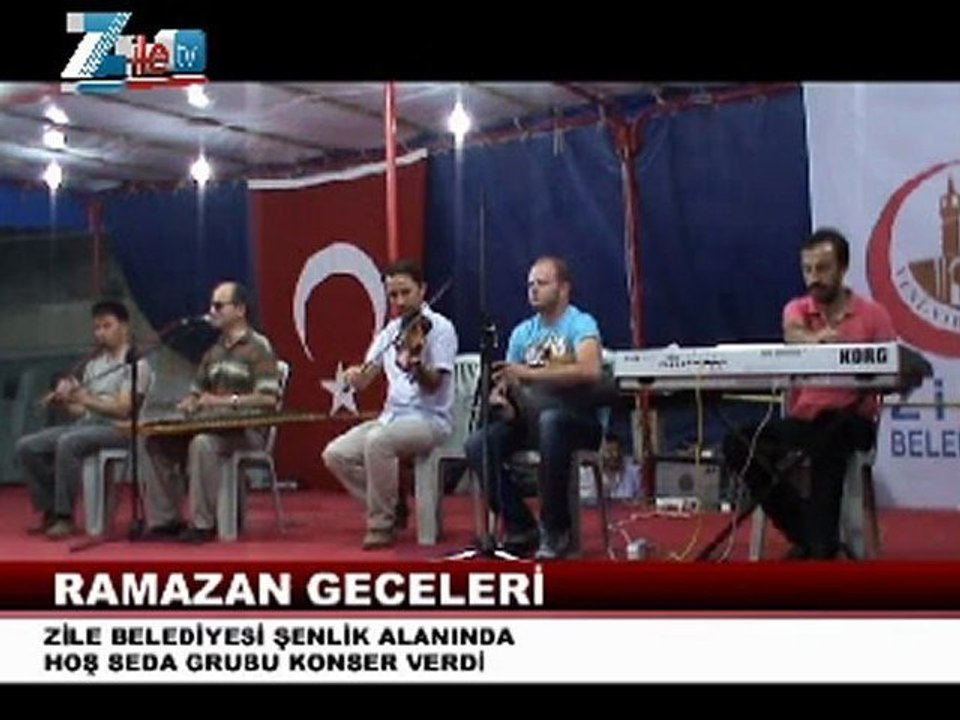 Zile ramazan şenlikleri hoş seda konseri 2012