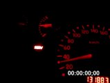 Acceleration 30-120 km/h depart en 1ere Renault Sport Clio 2 RS1 (2001)