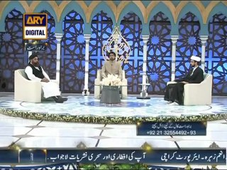 Faizan-e-Ramzan - Sehar Transmission - Part 7 - 27th July 2012 - 7th Ramzan