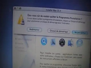 remise à zéro du mot de passe avec le Cd dinstallation 1 mac