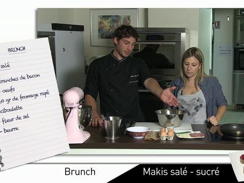 «Cuisine-moi si tu peux», Brunch - Maki salé