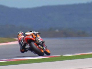 Marc Márquez entrenando en el Autódromo Internacional del Algarve - Portugal