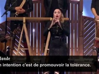 Madonna à l'Olympia : "Je sais que j'ai énervé une certaine Marine Le Pen"