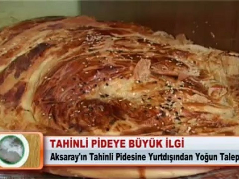 TAHİNLİ PİDEYE BÜYÜK İLGİ