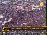 توافد المتظاهرين علي التحرير في جمعة تسليم السلطة
