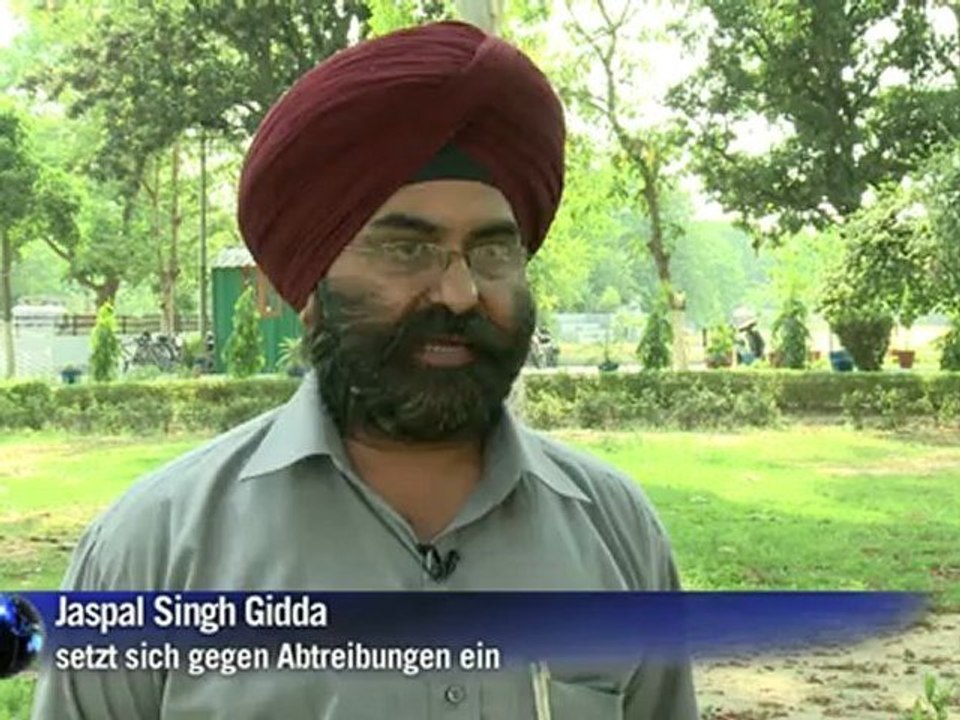Kampf gegen die Abtreibung weiblicher Föten in Indien