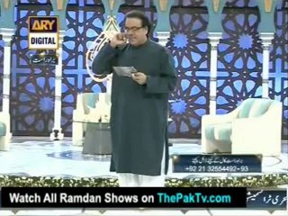 Faizan-e-Ramzan By Ary Digital - 27th July 2012 (Seher) Part 3