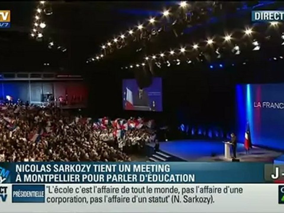 Sarkozy : "Il faut savoir dire non aux uns pour mieux dire oui aux autres"