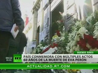 (VÍDEO) “Ayudar a la gente es lo que asemeja a Cristina Fernández con Eva Perón” – RT