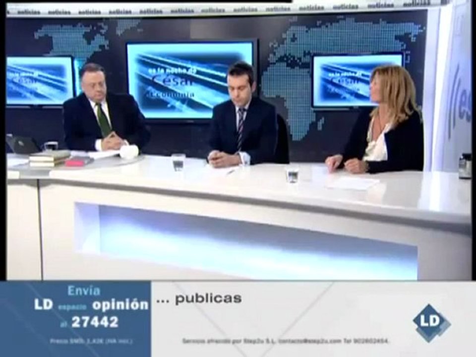 Tertulia económica con Juan Ramón Rallo y Carmen Tomás - 24/11/10