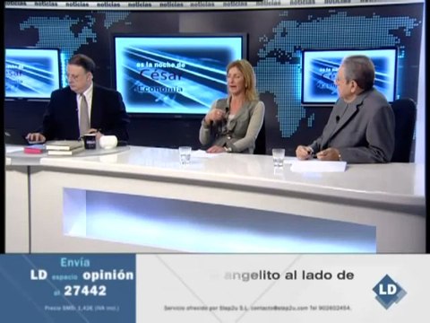 Es la noche de César: Tertulia económica con Carmen Tomás y José Raga - 01/12/10