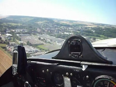 voyage vers l'angleterre départ de l'aérodrome d'Eu-Mers-Le Tréport direction la base d'Elvington dans le Yorkshire
