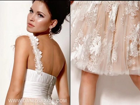 Jovani 158816 Floral Applique Short Ballgown, Style 158816