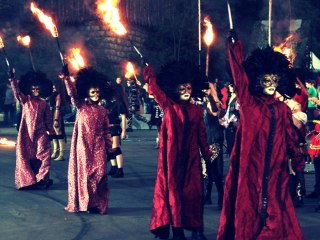 Fire Show "Obertaeva" на Вселенском Карнавале Огня 2012