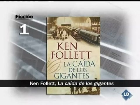 Los libros más vendidos: La caída de los gigantes y Historia de España, 3 - 16/12*/10