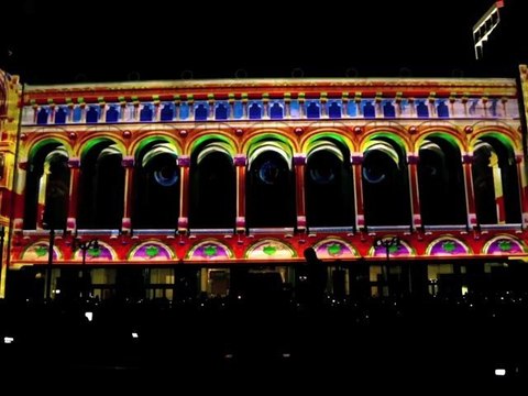 Duality - Mapping Vidéo sur Boardwalk Hall