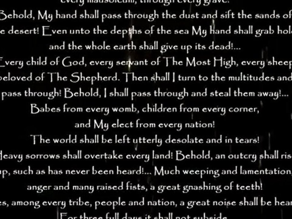 Epilogue A New and Terrible Thing