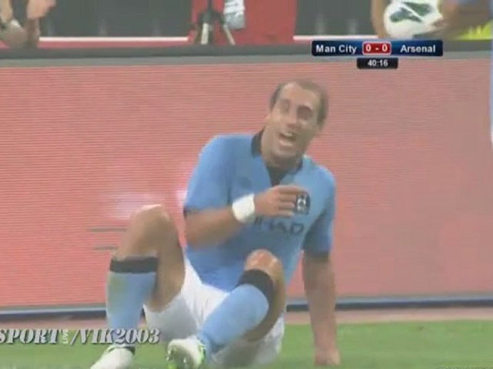 ARSENAL 0-2 MANCHESTER CITY Full highlights 27.07.2012