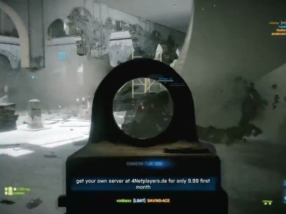 [Millenium Rush] Vodka sur Forteresse Donya - BF3 - Suppress' au jugé, ça mouline