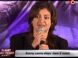 Sunny Leone skips Jism 2 event