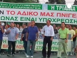 La troika no dará "más tiempo" a Atenas