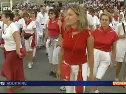 Tradition des musiques et danses aux Fêtes de Bayonne