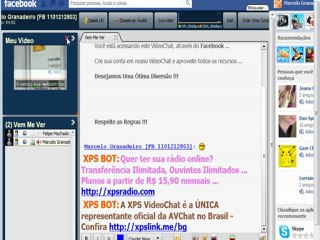 Bate papo Maxi Web no seu Facebook