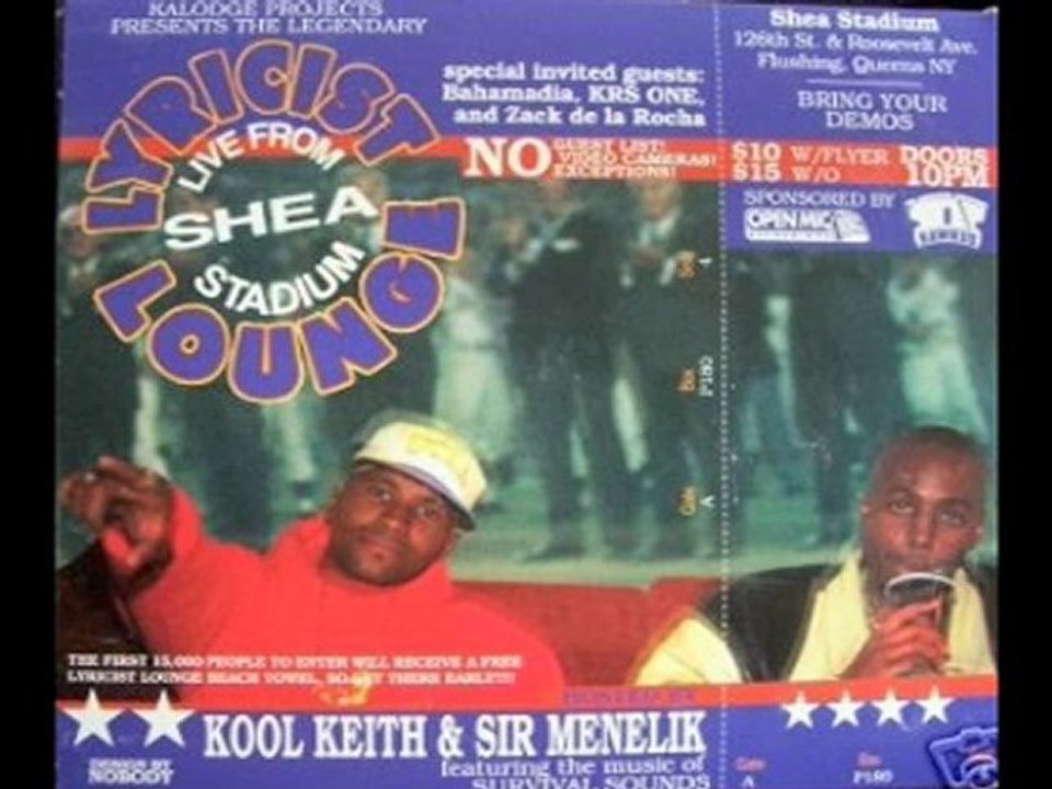 Sir Menelik - "She Got Stains On Her Draws" (Feat. Kool Keith)