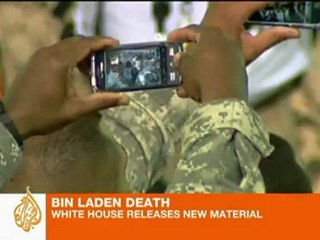 Video shows US security team after bin Laden killing