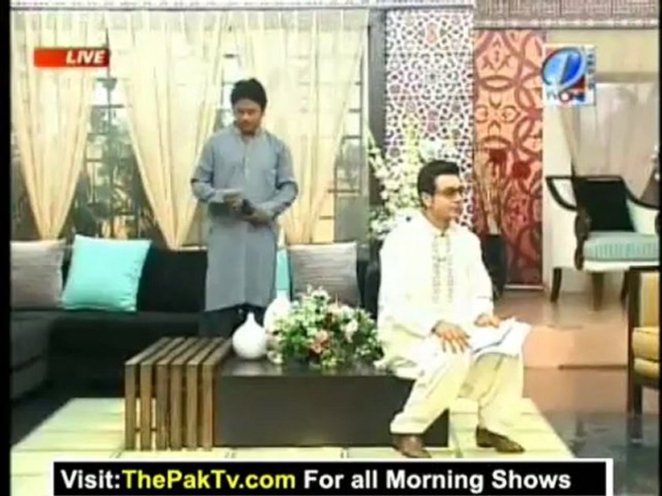 Muskurati Morning With Faisal Quresh - 27th July 2012 - Part 1