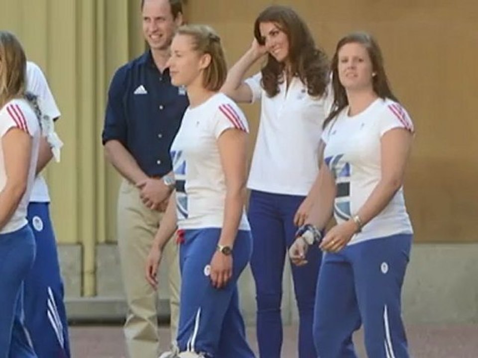 The Duchess of Cambridge Has Got the Olympic Bug With Her Patriotic Skinny Jeans