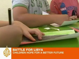 Children scarred by Libya conflict