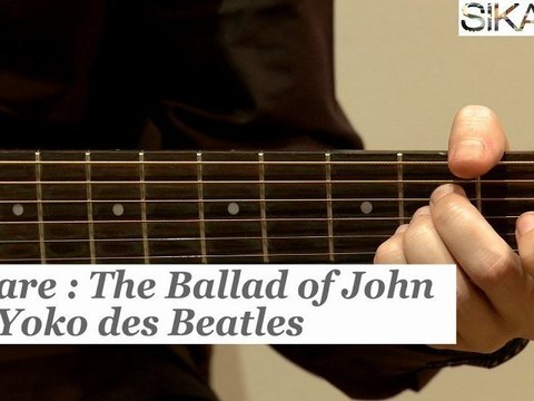 Comment jouer The Ballad of John and Yoko des Beatles ? - HD