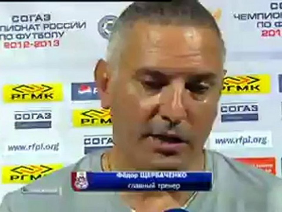 Послематчевое интервью Щербаченко после матча Кубань-Мордовия