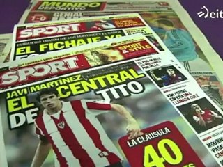 Javi Martínez de moda en Catalunya