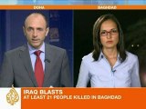 Deadly blasts hit Baghdad: Rawya Rageh reports