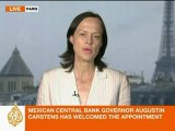 Jacky Rowland reports on the new IMF chief's appointment