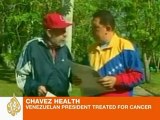 Chavez admits undergoing cancer treatment