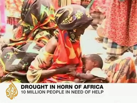 Millions suffering amid East Africa drought