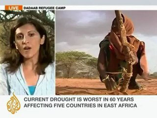 Nazanine Moshiri reports on the Horn of Africa drought