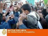 Libyan fighters focus on resources