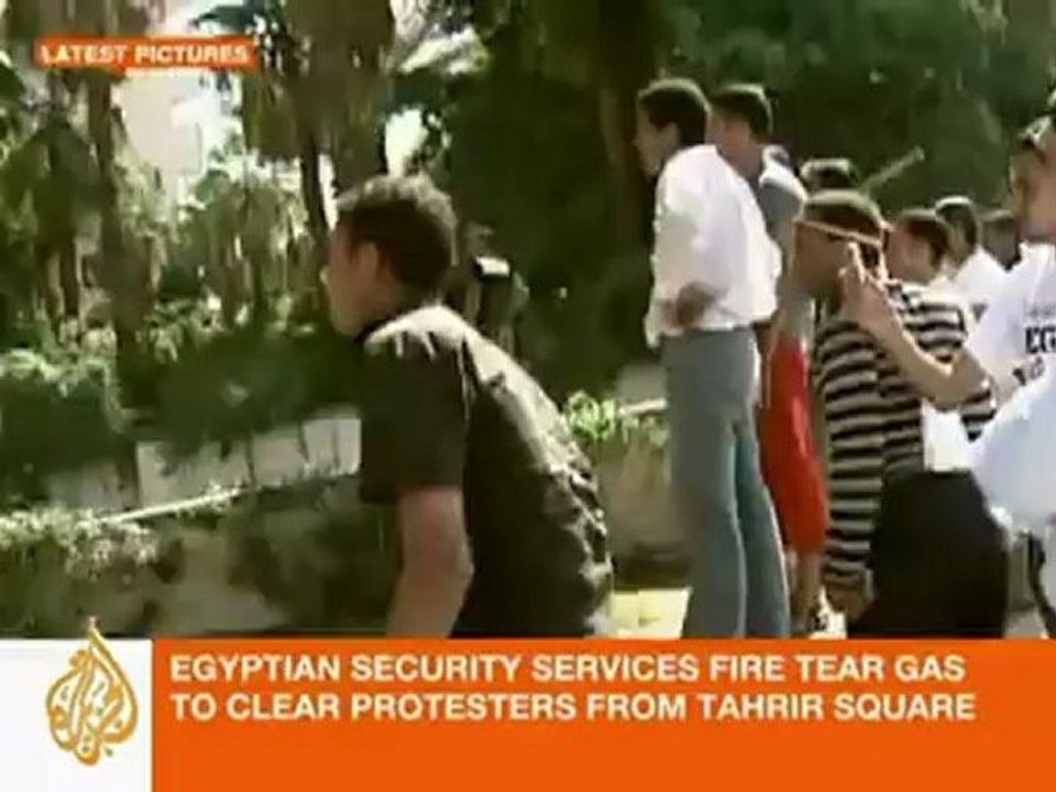 Sherine Tadros reports from Tahrir Square