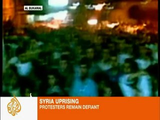 Protesters in Syria remain defiant