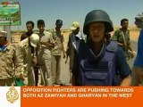 Libyan rebels eye Gaddafi supply lines