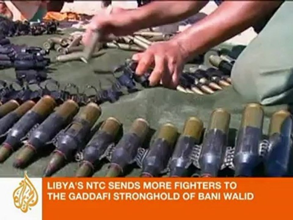 Anita McNaught on fighters' push for Bani Walid