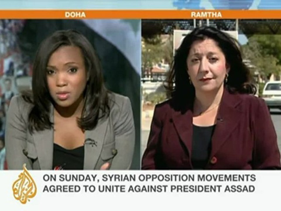 Syrians cross into Jordan