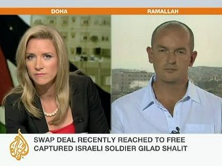 Charles Stratford on Palestinian prisoners' possible place of exile