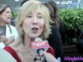 Lin Shaye at the 38th Annual Saturn Awards Red Carpet